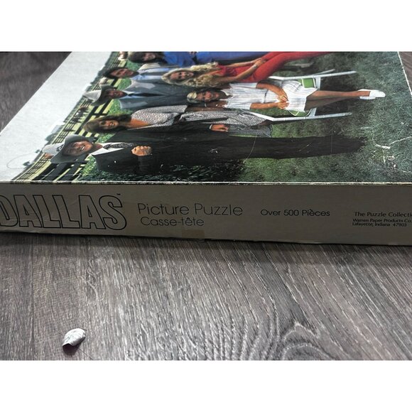 1980 Dallas Cast No 1601 Picture Puzzle 500 Piece 18'' × 24'' - Picture 3 of 5